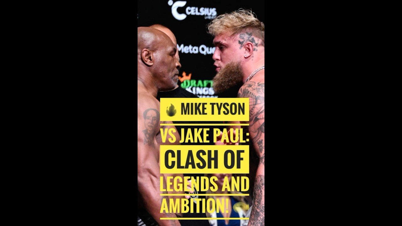 Mike Tyson vs. Jake Paul Generational Clash in Boxing History