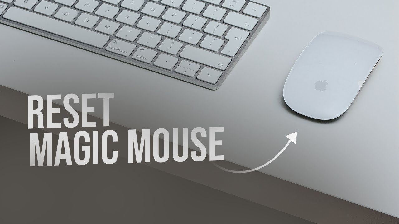 Reset Bluetooth Apple Magic Mouse